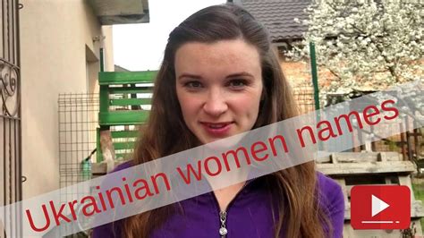 ukrainian women names